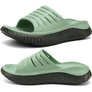 KuaiLu Womens Recovery Sandals With Comfortable Plantar Fasciitis